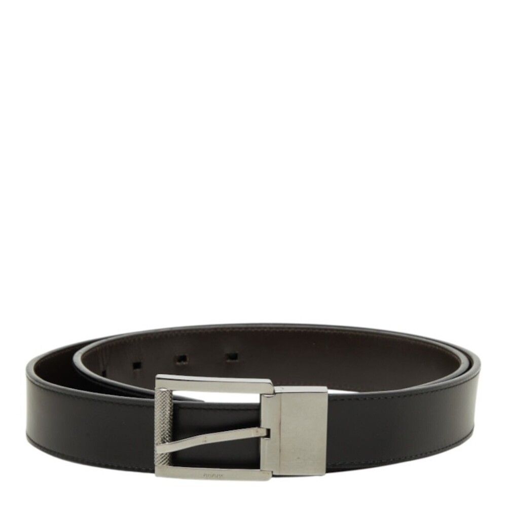 Gucci belt, size: 95 38 114974, black leather, men's.
